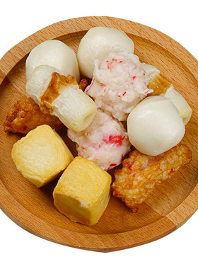 火锅食材组合TVI关东煮实心鱼丸