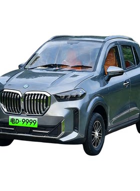2025新款电动四轮车家用代步成人车空调新能源油电两用电瓶四车