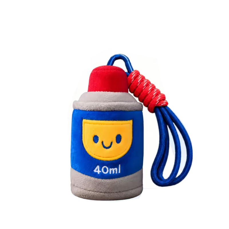 【男人的香水 】WD40仿真润滑油罐毛绒钥匙扣男生机车包挂件礼物