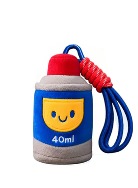 WD40仿真润滑油罐毛绒钥匙扣