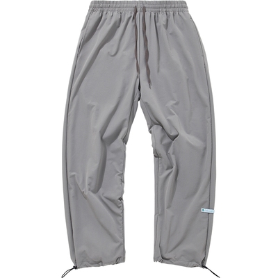 准者男抽绳直筒跑步篮球长裤