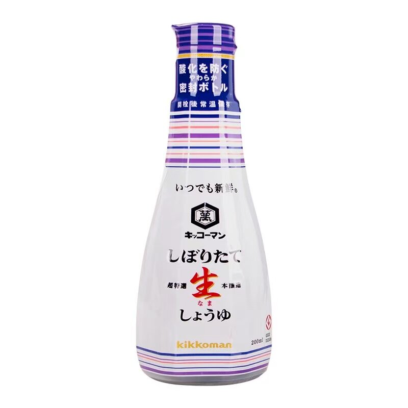 日本原装进口万字生榨酿造特级酱油浓口生字酱油凉拌炒菜刺身调料