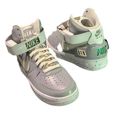 发光时尚Nike/耐克高帮板鞋男女