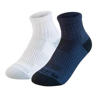 迪卡侬儿童袜子男童女童春秋款中短筒袜徒步网球羽毛球运动袜KIDO