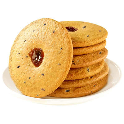 潮汕传统特产全麦红糖肚脐饼