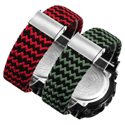 纪爵仕卡西欧小方块尼龙表带