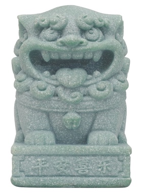 国潮风狮爷狮子印章桌面摆件创意款茶宠微景观盆景鱼缸造景摆设
