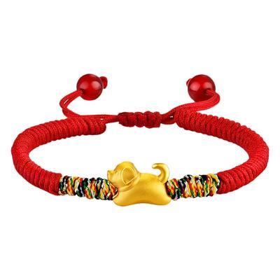 金至尊黄金十二生肖鸿福转运珠