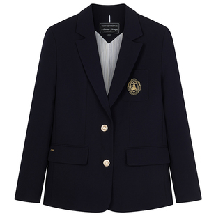 【金扣布雷泽】TeenieWeenie小熊女装学院风通勤短西装夹克外套