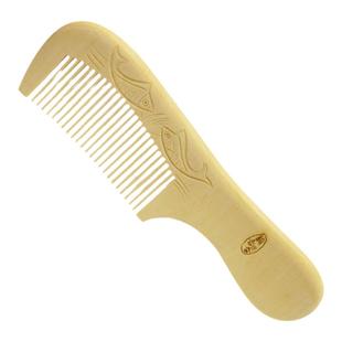 天然黄杨木梳女士家用专用牛角梳正宗梳篦头皮梳子学生宿舍按摩梳