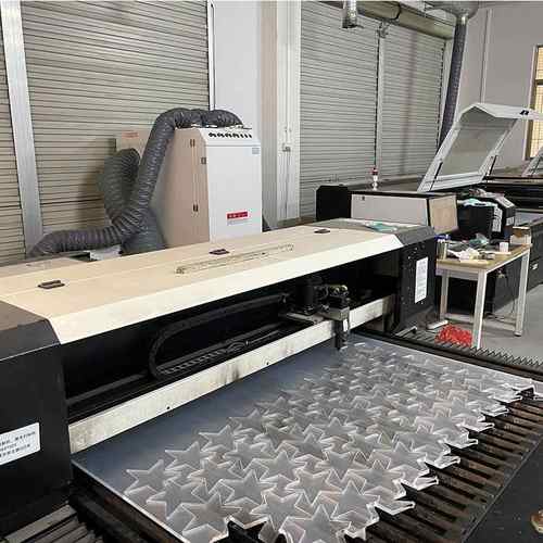 激光切割亚克力布料皮革烟雾净化器激光打标刻章超打除烟除味设备