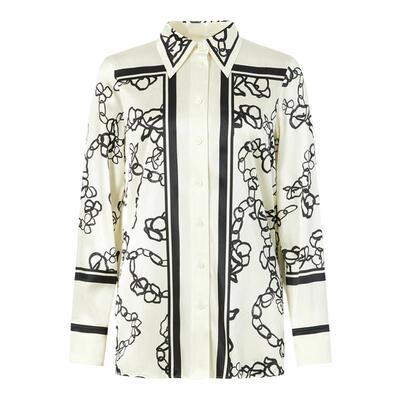 索普洛斯花型链条花衬衫尹默