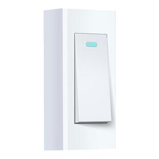 明装单控开关按钮220v微型线控小型单线台灯电源床头手捏照明开关