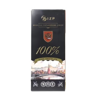 izp 无蔗糖黑巧克力90%72%俄罗斯进口纯可可脂烘焙健身控糖