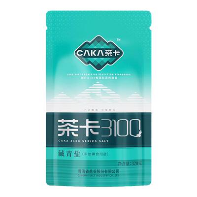 【产区升级】茶卡3100藏青盐30袋未加碘食用盐湖盐炒菜细盐