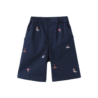 POLOWALK童装男童休闲短裤