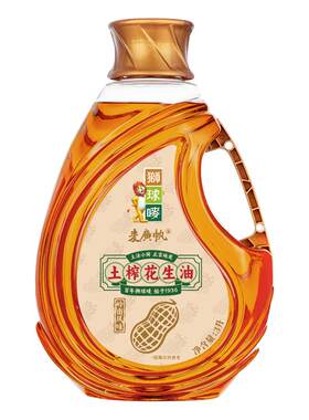 狮球唛土榨花生油3L
