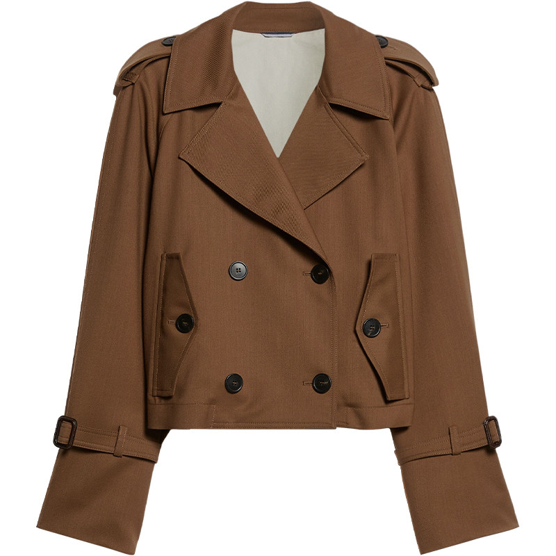 【甄选惠享】Weekend MaxMara 女装短款风衣外套5026014106