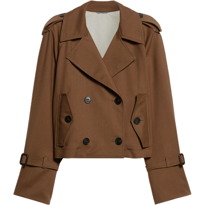 【甄选惠享】Weekend MaxMara 女装短款风衣外套5026014106