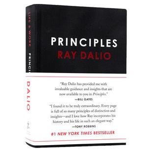 现货 原则 生活和工作 英文原版 Principles Life and Work 达利欧 华尔街对冲基金桥水创始人 经管畅销书 搭沃顿商学院思维课