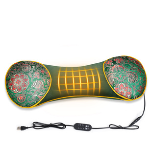 艾草护颈椎枕头电加热助睡眠睡觉专用热疗理疗热敷袋包艾叶艾灸枕