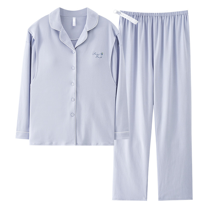 月子服宽松春秋孕妇哺乳睡衣女