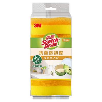 3M思高抗菌防刮擦仿丝瓜络百洁布