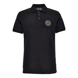 Versace/范思哲VJ 男士时尚奢潮金标短袖POLO衫 80GAGT19 CJ01T