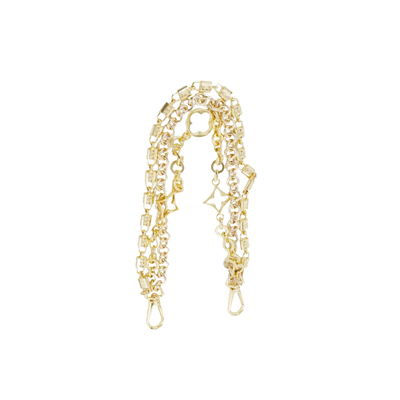 适用于carryall装饰链条子包改造lv子母包小号斜挎肩带包链配件