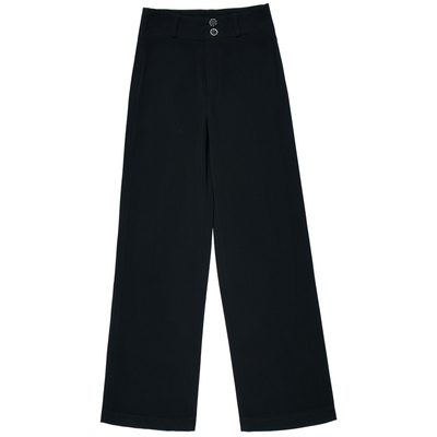 纯色垂感高腰百搭显瘦阔腿裤