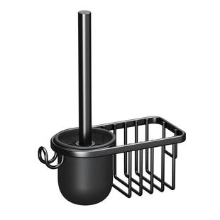 马桶刷家用无死角2025新款壁挂式洗厕所刷子置物架卫生间洗刷神器