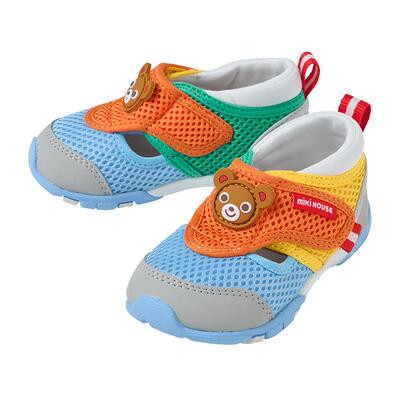 MIKIHOUSE儿童鞋夏凉鞋宝宝双层网眼护趾男女学步夏季童鞋新款