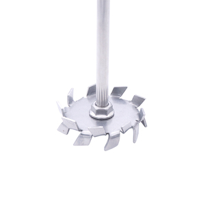 莹莹实验 分散盘304不锈钢高速实验室分散机涂料三叶搅拌杆分散桨