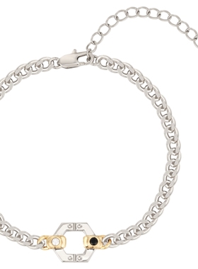 AJIDOU阿吉豆手链女男通用潮酷金属风甜酷百搭专柜同款串珠手串