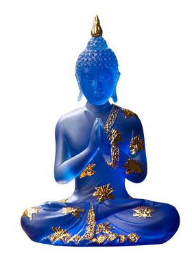 泰国迎宾佛像坐佛摆件