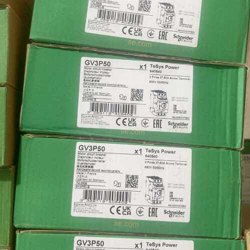 议价全新 GV3P50电动机断路器，TeSys Power