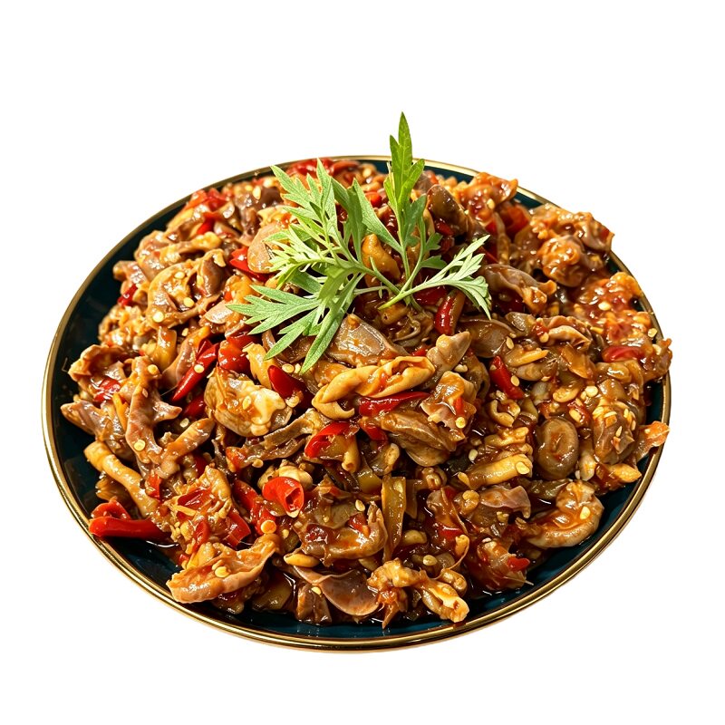 杨小妞商用酸辣鸡杂嫩滑猪肝面馆餐饮店饭店商用批发酸辣可口鸡杂