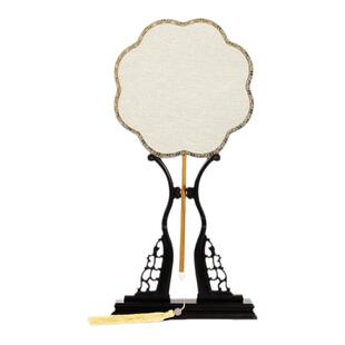 老阊门稀地金缂丝团扇汉服团扇古风扇子团扇汉服扇团扇缂丝扇子