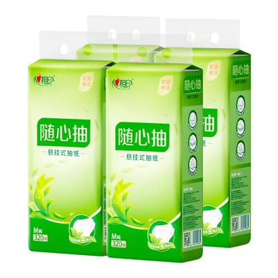 心相印悬挂式抽纸4层320抽4提