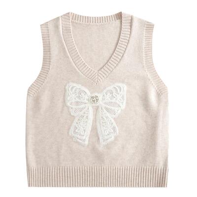 针织马甲女士毛衣外套