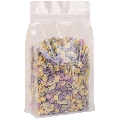 八边封自立袋透明手提密封袋定制