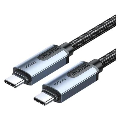 山泽USB4全功能typec数据线双头