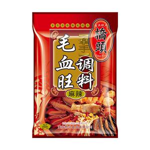 桥头毛血旺调料160g*2袋家用四川水煮肉片麻辣鱼火锅底料重庆特产