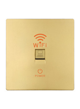 86型无线wifi面板电脑网络智能插