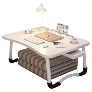 床上电脑桌大学生宿舍上铺懒人可折叠小桌子家用寝室简约学习书桌