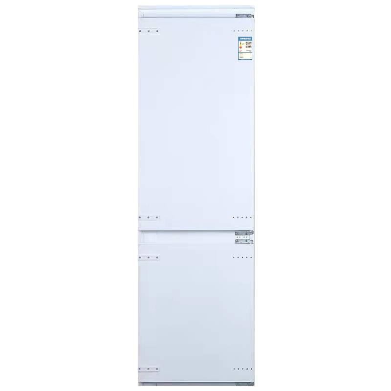 Reg雷哲RQBW02定频嵌入式冰箱内嵌式橱子定制家用双开门超薄