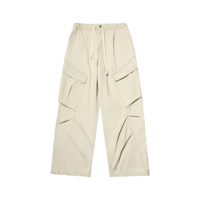 嘿马七作休闲工装宽松版长裤