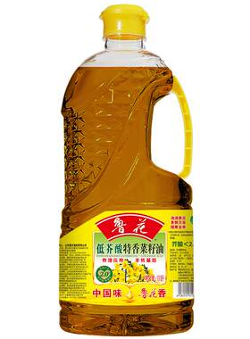 鲁花直营低芥酸特香菜籽油