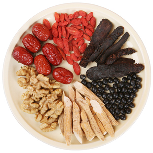 膳太牛大力肉苁蓉黑豆汤男人劳累精力差气血虚养生药膳汤料包炖汤