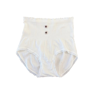 【5条包邮】消灭小肚肚软糯舒适高弹无缝轻收腹高腰莫代尔棉内裤